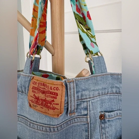 Levi's Blue Denim Tote - Picture 2 of 7